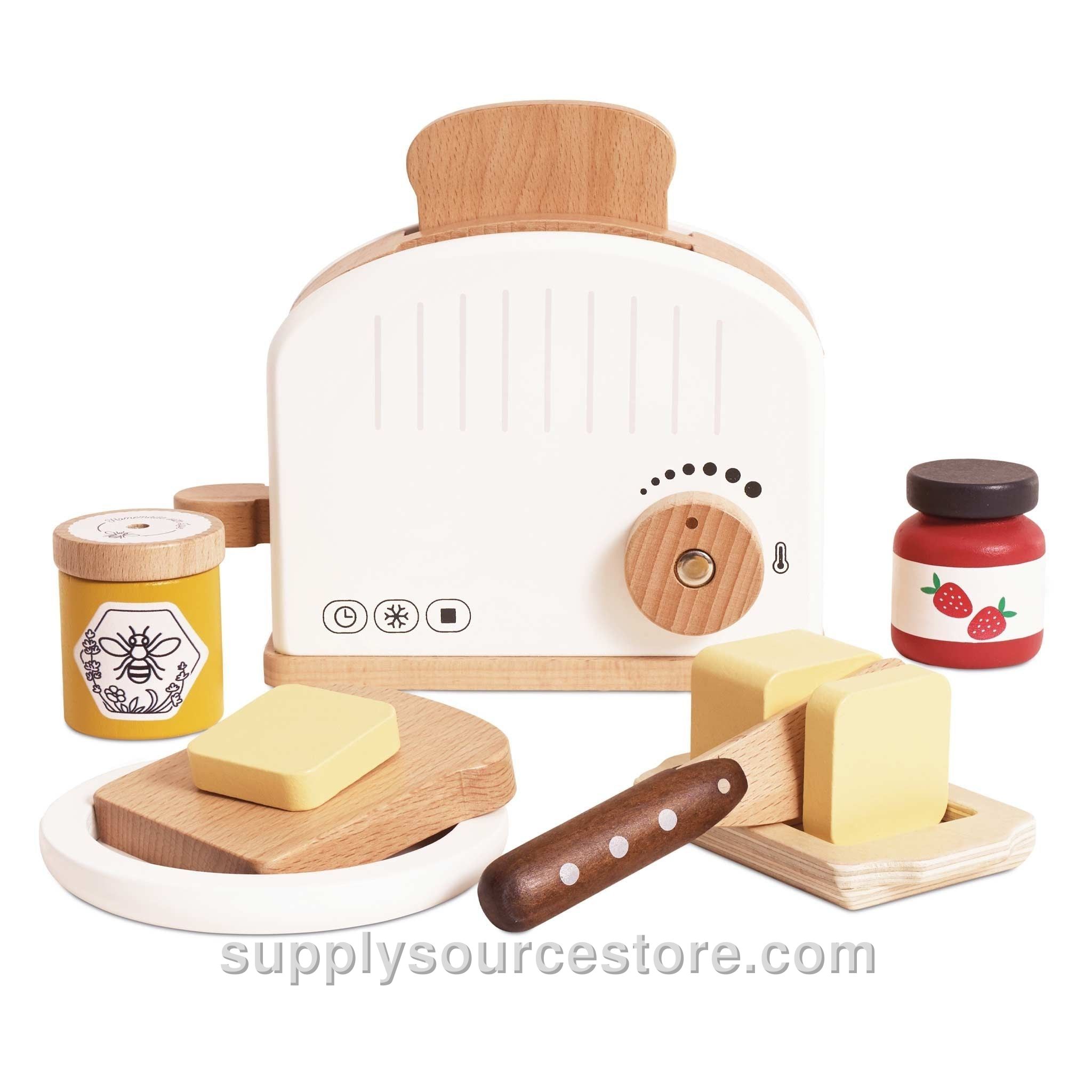 Pop-Up Toaster And Breakfast Set