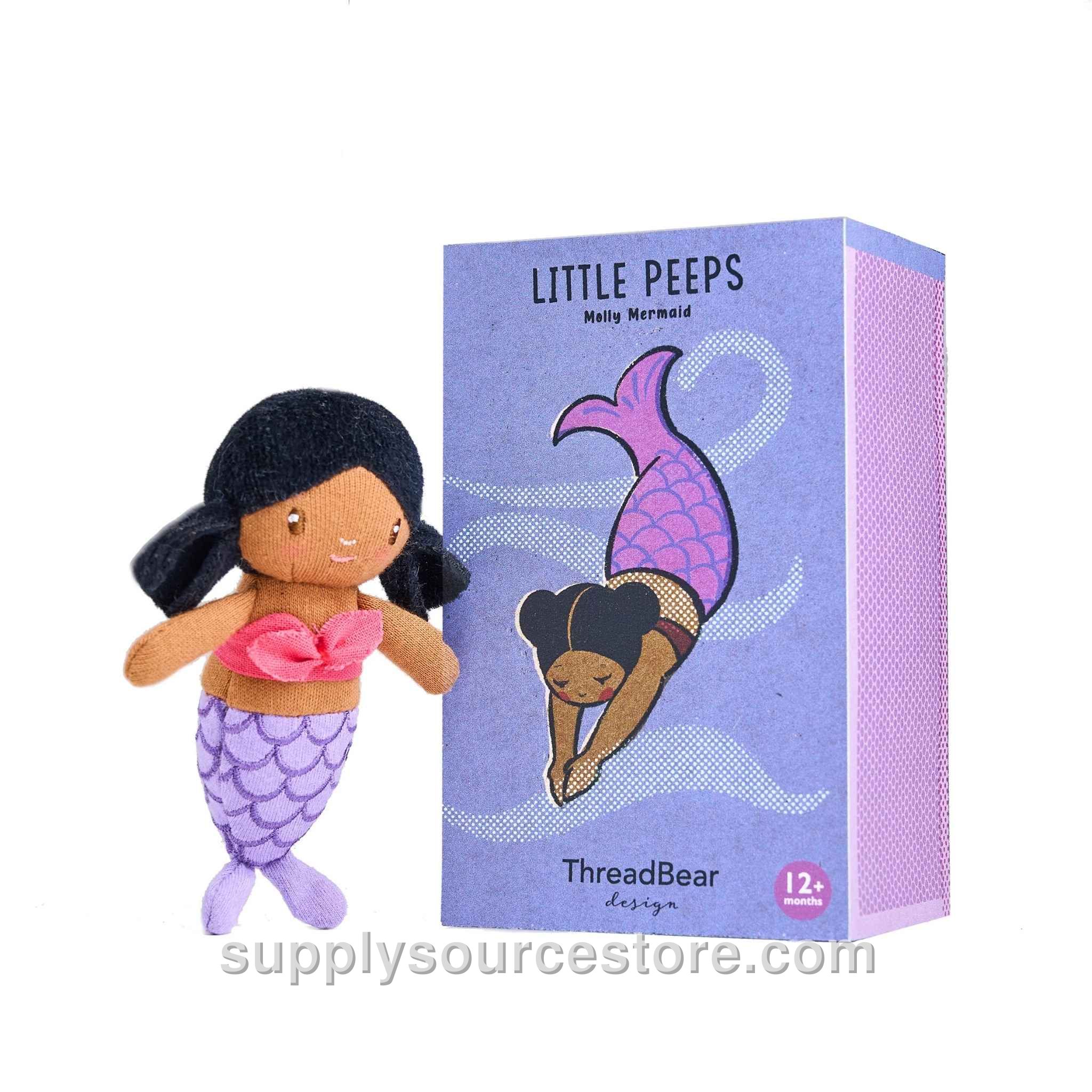 ThreadBear Little Peeps Molly Mermaid