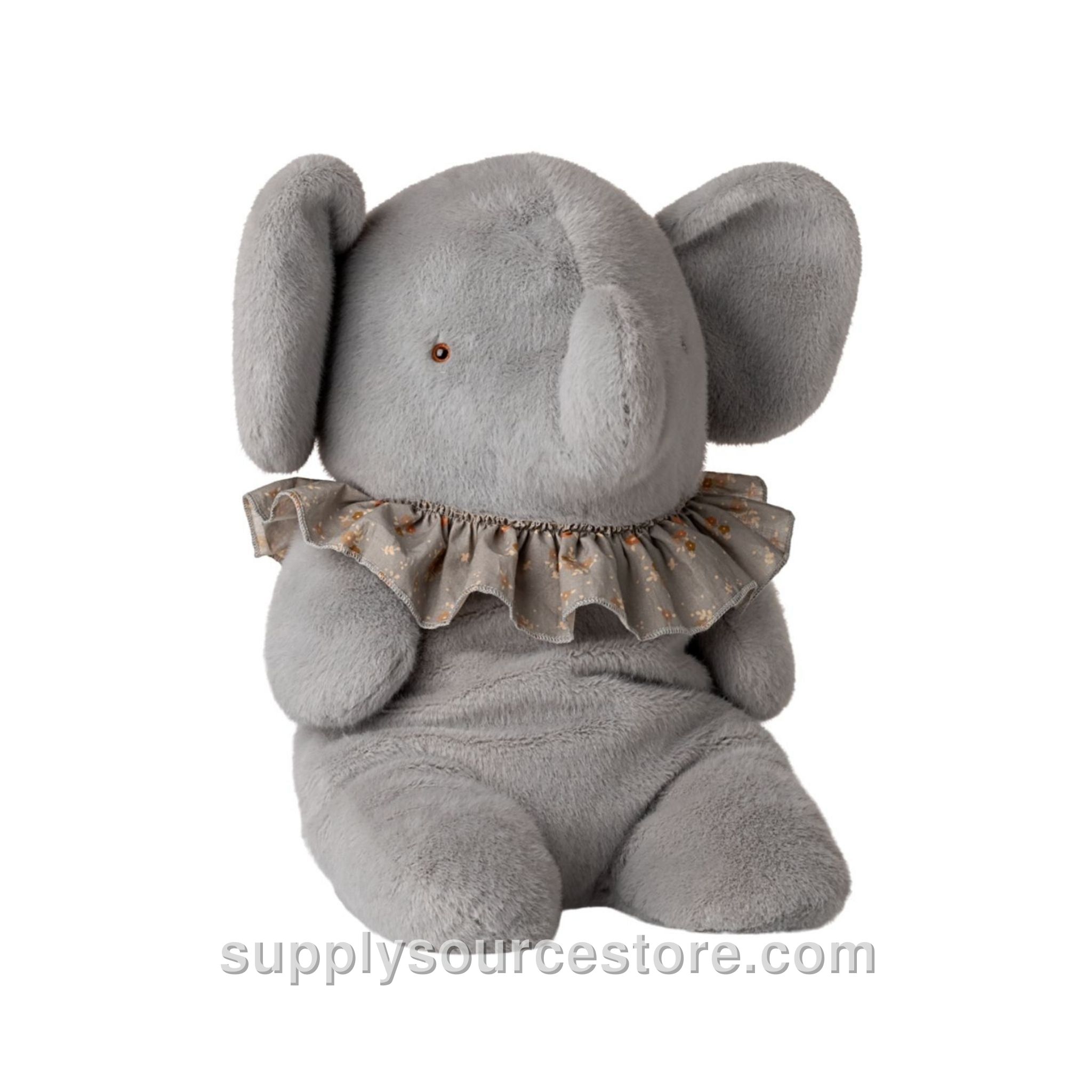 Big Plush Elephant 45cm (17.7 in) - Blue/Grey