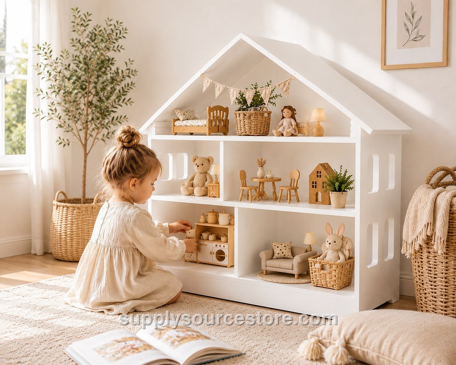 Wooden Dollhouse