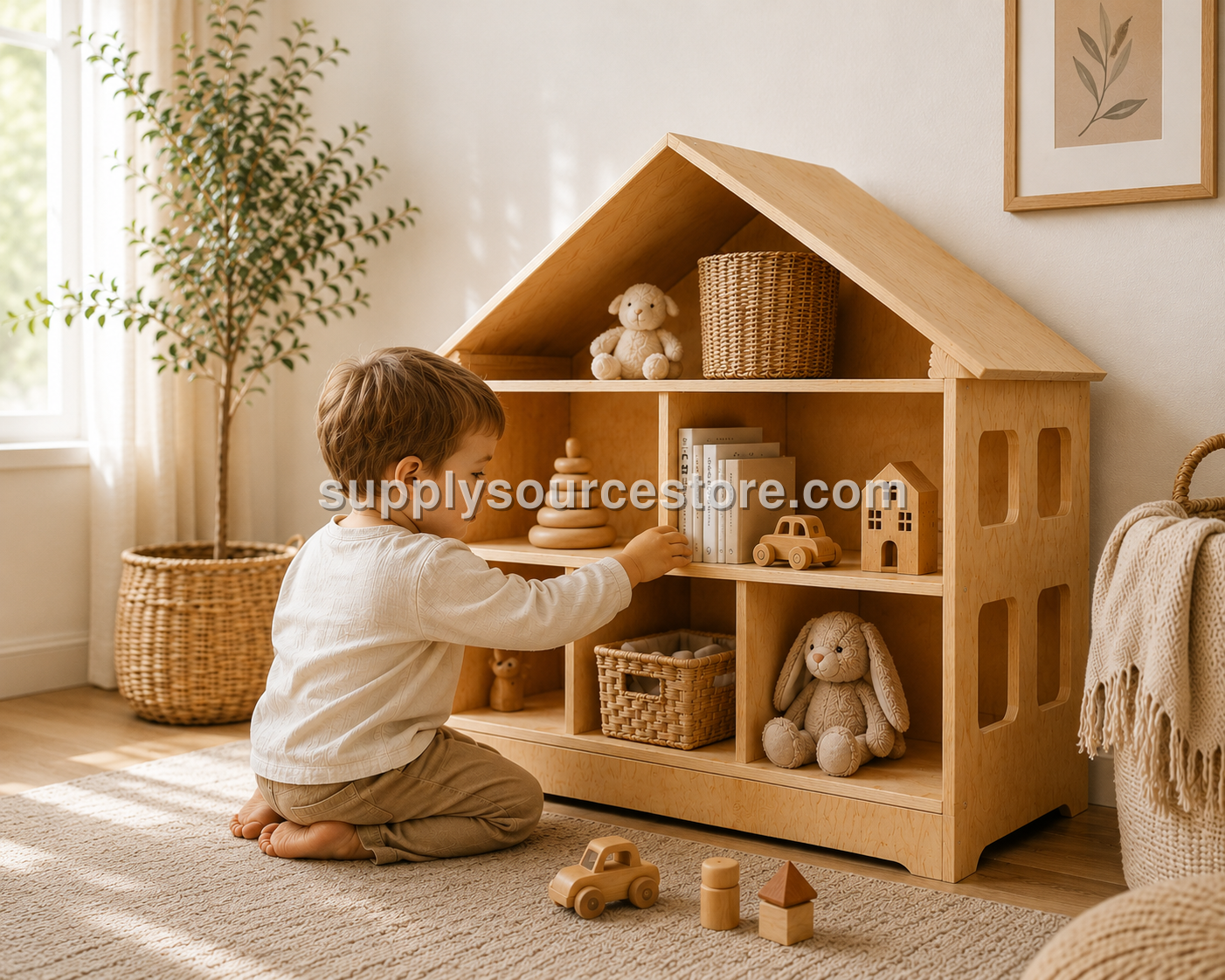 Wooden Dollhouse