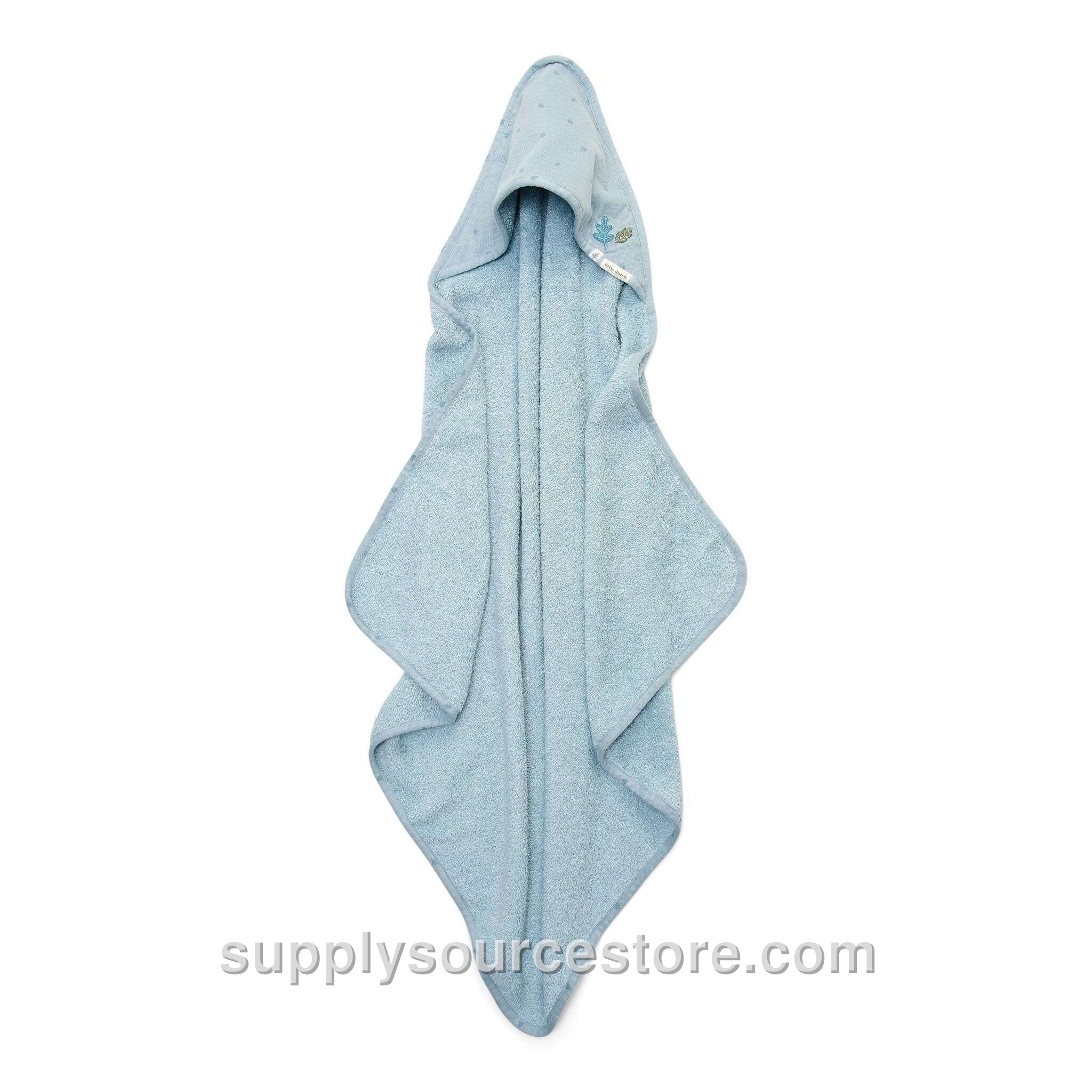Hooded Towel - Pure Denim Blue