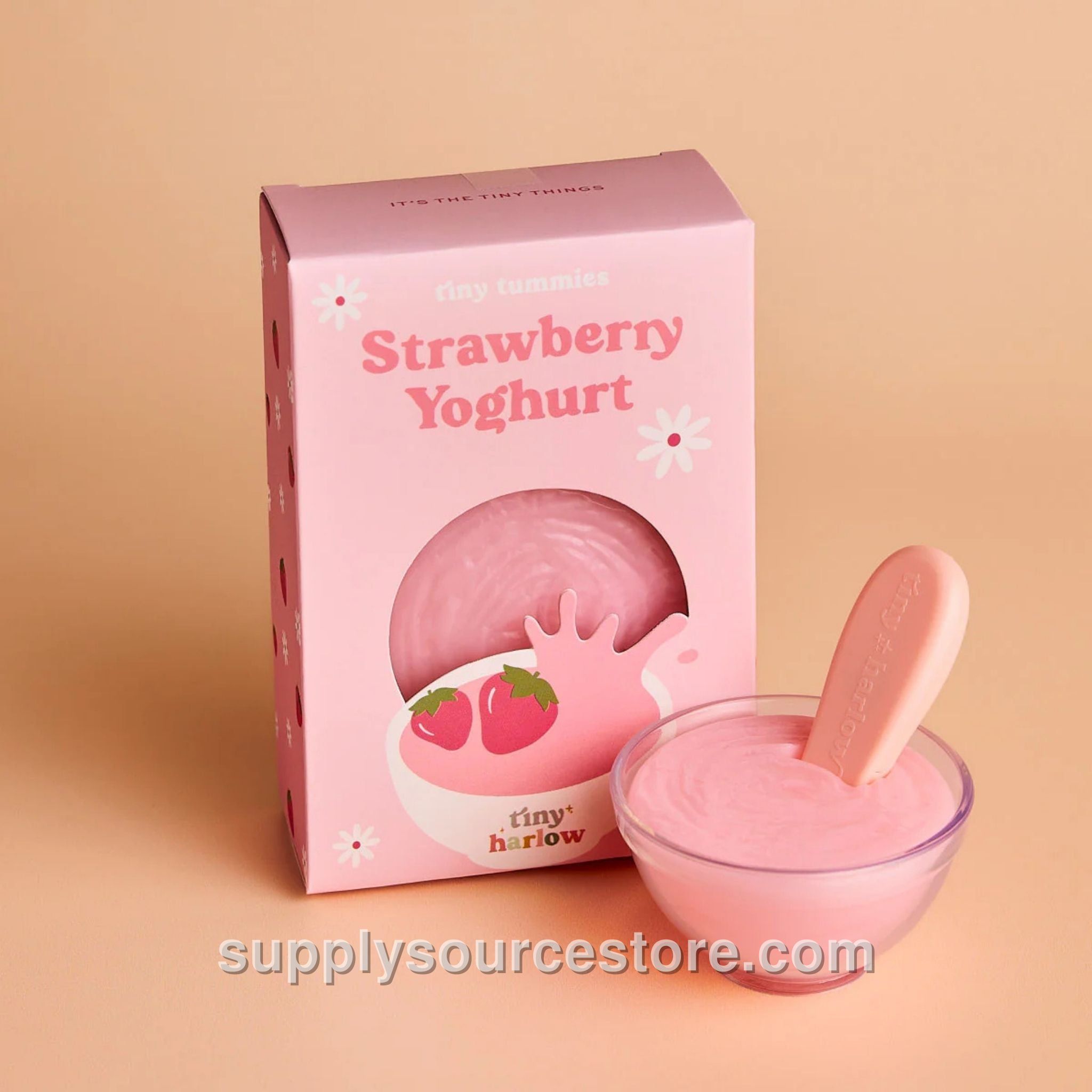 Tiny Tummies - Strawberry Yoghurt Bowl