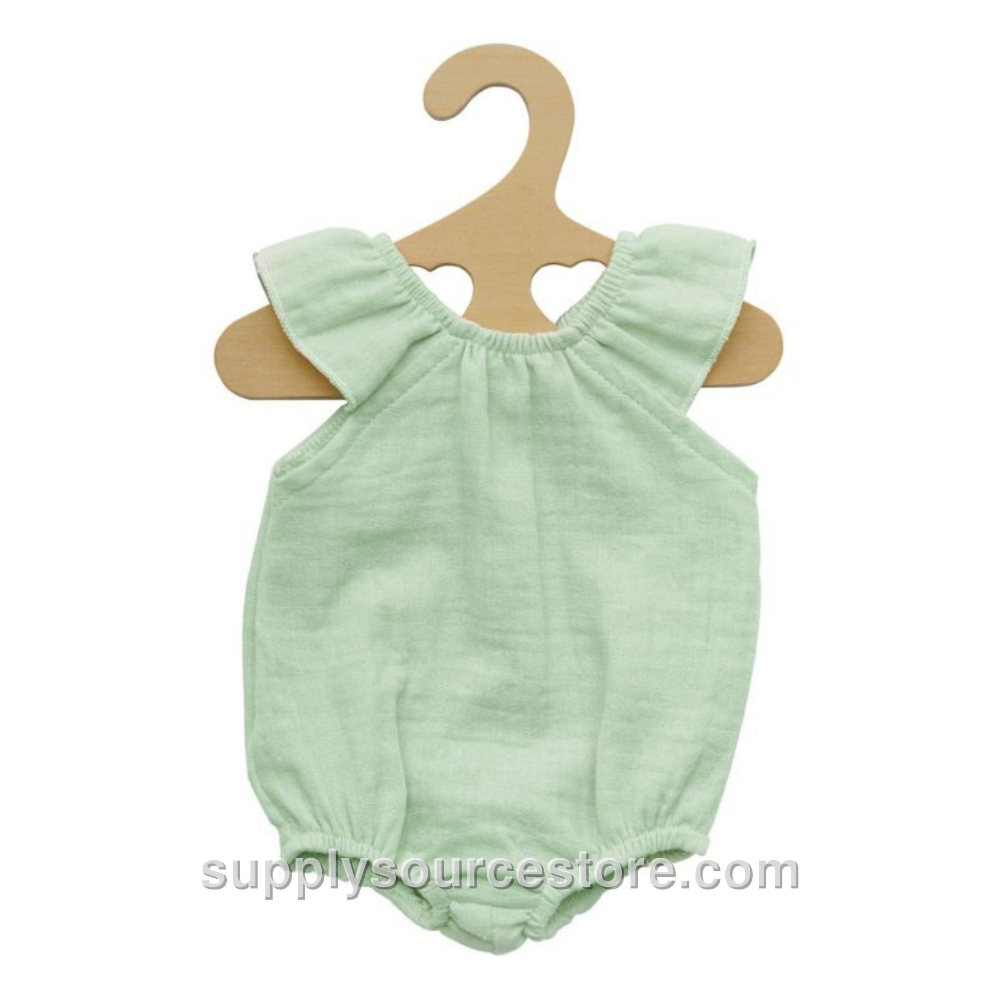 Doll Romper with Ruffles