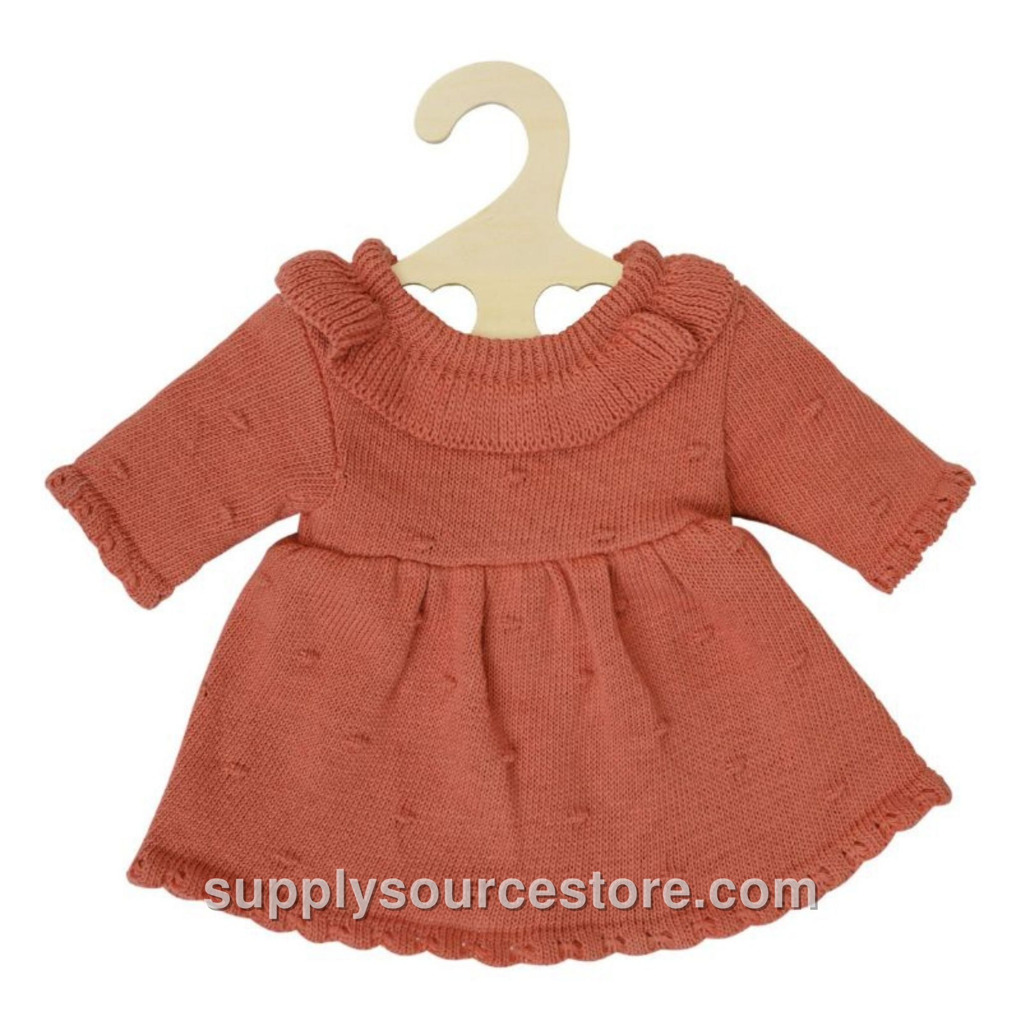 Doll Knitted Dress - Peach