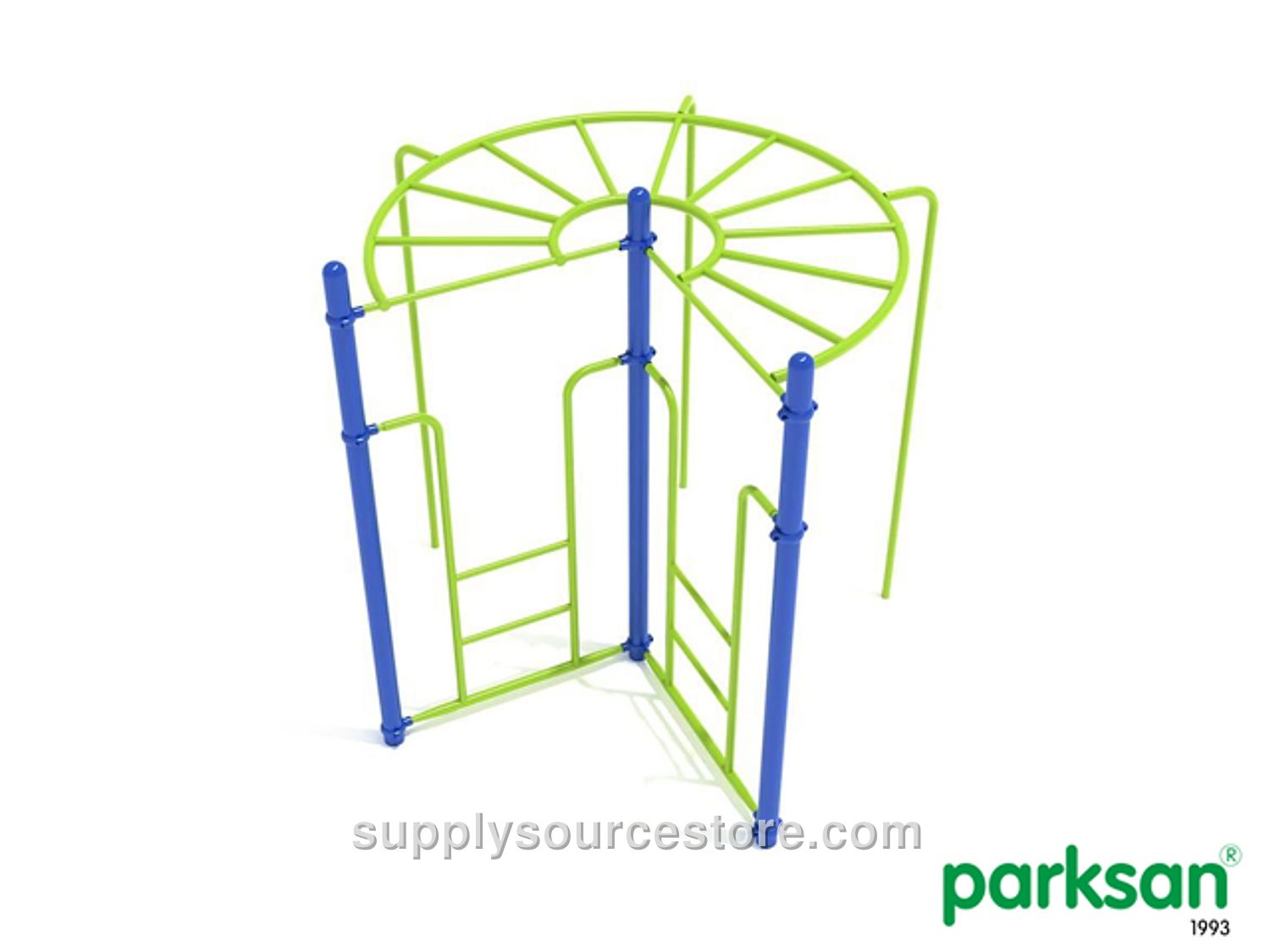 Circular Pull-up Bar & Climbing Wall