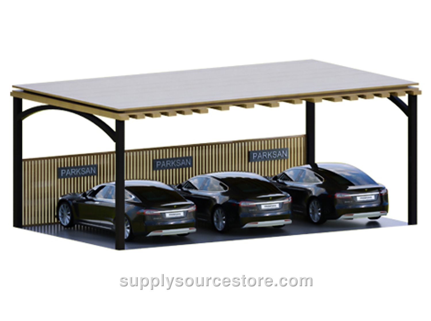 Wooden Car Parking Canopy