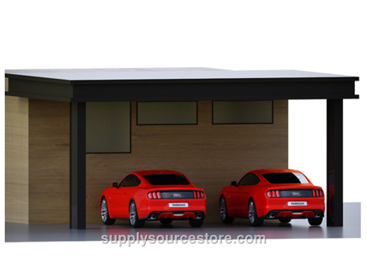 Wooden Car Parking Canopy