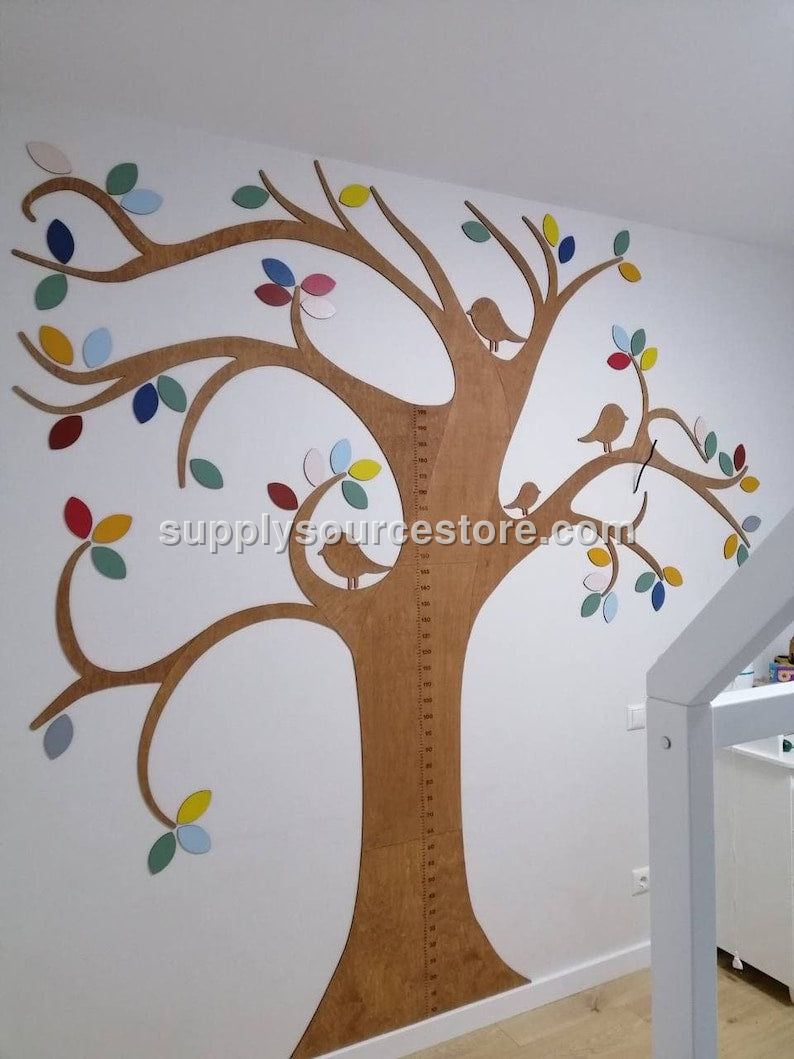Big Tree - Wooden Height Chart | Growth Chart