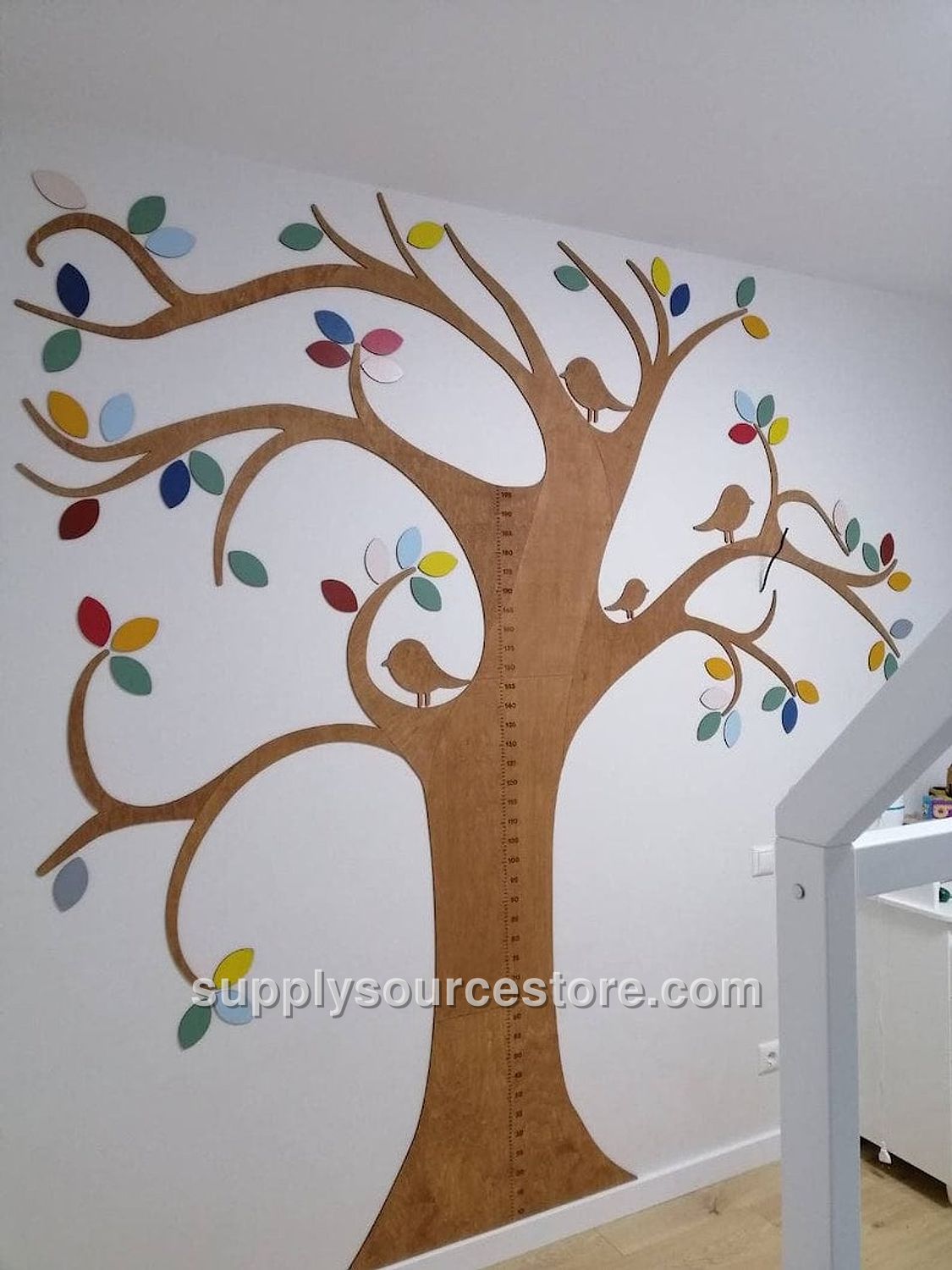 Big Tree - Wooden Height Chart | Growth Chart